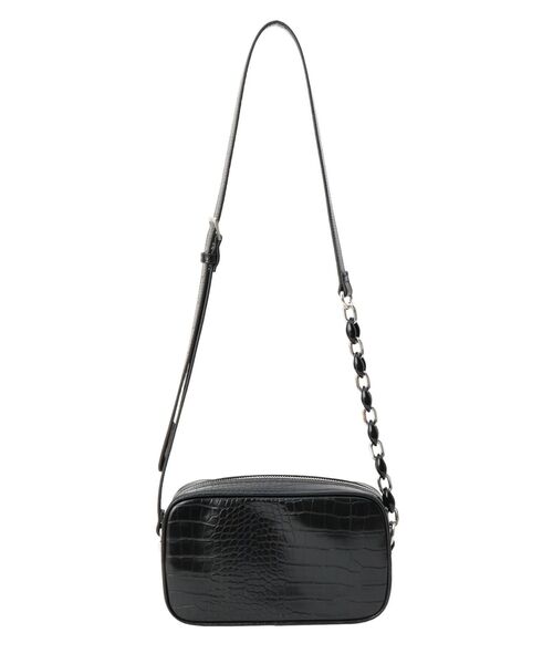 MURUA（ムルーア）の「クロコチェーンスクエアバッグ（ショルダーバッグ・レディース・ブラック/アイボリー・FREE）」の16枚目の写真