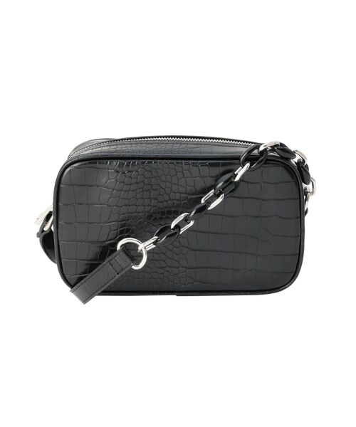 MURUA（ムルーア）の「クロコチェーンスクエアバッグ（ショルダーバッグ・レディース・ブラック/アイボリー・FREE）」の18枚目の写真