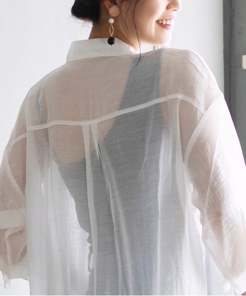 YU'NOW(ユナウ)の「カップ付アシンメトリーリブタンクトップ キャミソール(キャミソール・レディース・イエロー/スモークピンク/ブラック/ブルーグリーン/オフホワイト・MEDIUM/X-LARGE/LARGE)」の18枚目の写真