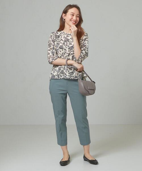 closet story（クローゼットストーリー）の「＜closet story＞□CSC ホソミ テーパード パンツ -手洗い可能-（その他パンツ・レディース・ネイビー/ライム・S/M）」の12枚目の写真