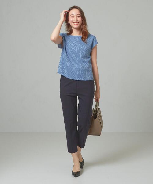 closet story（クローゼットストーリー）の「＜closet story＞□CSC ホソミ テーパード パンツ -手洗い可能-（その他パンツ・レディース・ネイビー/ライム・S/M）」の6枚目の写真