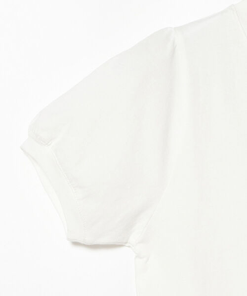 BEAMS BOY（ビームスボーイ）の「BEAMS BOY / パフスリーブ クルー ショートスリーブ（Tシャツ/カットソー・レディース・ブラック/オフホワイト・ONE SIZE）」の20枚目の写真