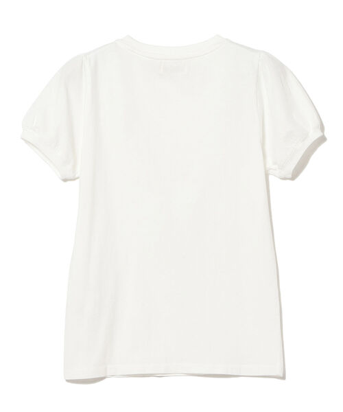 BEAMS BOY（ビームスボーイ）の「BEAMS BOY / パフスリーブ クルー ショートスリーブ（Tシャツ/カットソー・レディース・ブラック/オフホワイト・ONE SIZE）」の22枚目の写真
