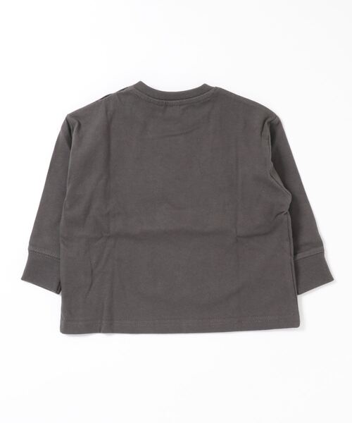 Life Support Products（ライフサポートプロダクツ）の「【コットンUSA】プリントロンT（80～160cm）（Tシャツ/カットソー・キッズ・オフホワイト/チャコール/グレー/ブラウン・110/150/80/90/95/100/120/130/140/160）」の13枚目の写真