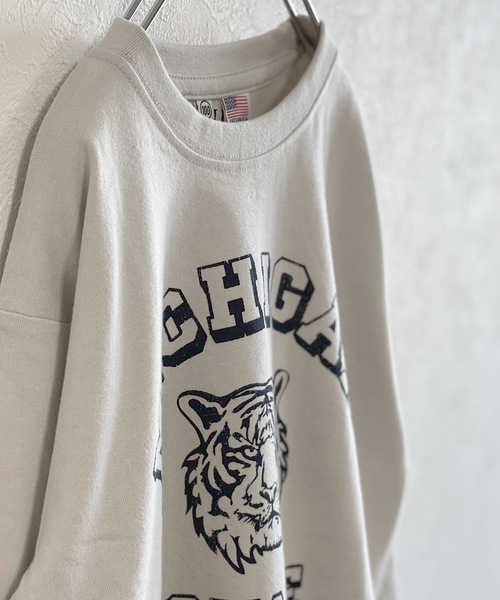 Life Support Products（ライフサポートプロダクツ）の「【コットンUSA】プリントロンT（80～160cm）（Tシャツ/カットソー・キッズ・オフホワイト/チャコール/グレー/ブラウン・110/150/80/90/95/100/120/130/140/160）」の15枚目の写真