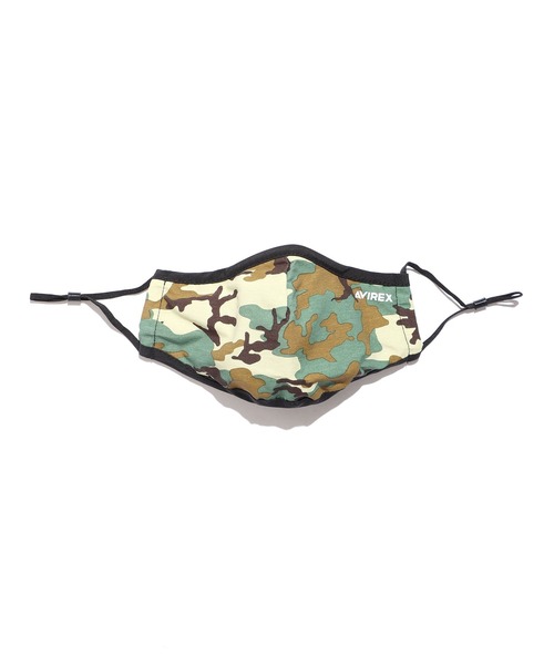 AVIREX（アヴィレックス）の「AVIREX/アビレックス AX CASUAL MASK TIGER CAMO マスク 抗菌加工 洗濯可能  洗って使える（マスク・メンズ・ホワイト/ブラック/ブラック×ホワイト/グリーン系カモフラージュ/ホワイト系その他/ブラック系その他・FREE）」の13枚目の写真