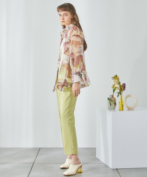 PUBLIC TOKYO(パブリックトウキョウ)の「ネイチャーフィルムシアーブラウス(シャツ/ブラウス・レディース・マルチ・FREE)」の6枚目の写真