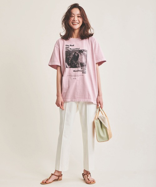 The Virgnia（ザ ヴァージニア）の「【GOOD ROCK SPEED】Roberta Bayley　ＴシャツⅡ（Tシャツ/カットソー・レディース・ピンク・FREE）」の5枚目の写真