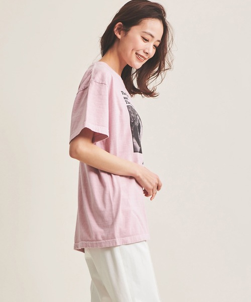 The Virgnia（ザ ヴァージニア）の「【GOOD ROCK SPEED】Roberta Bayley　ＴシャツⅡ（Tシャツ/カットソー・レディース・ピンク・FREE）」の6枚目の写真