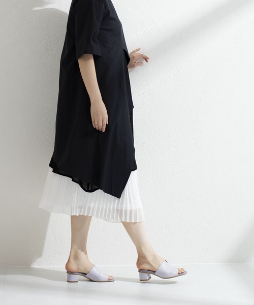 HIMIKO（ヒミコ）の「【HIMIKO】Vカットミュールサンダル/611225（サンダル・レディース・ブラック/アイボリー/ラベンダー・22.0cm/22.5cm/23.0cm/23.5cm/24.0cm/24.5cm/25.0cm）」の16枚目の写真