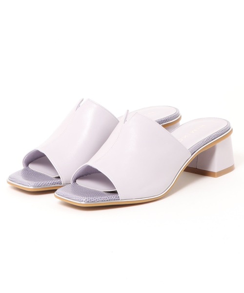 HIMIKO（ヒミコ）の「【HIMIKO】Vカットミュールサンダル/611225（サンダル・レディース・ブラック/アイボリー/ラベンダー・22.0cm/22.5cm/23.0cm/23.5cm/24.0cm/24.5cm/25.0cm）」の22枚目の写真