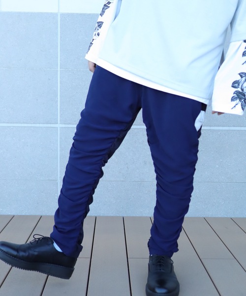 rovtski(ロフトスキー)の「【セットアップ対応】ROVTSKI SHARE ROOMKUSHU PT for ROOM/シェアルーム クシュパンツ フォールーム(その他パンツ・メンズ・ホワイト×レッド/ブラック/ネイビー/ブラック系その他/インディゴブルー・FREE)」の5枚目の写真