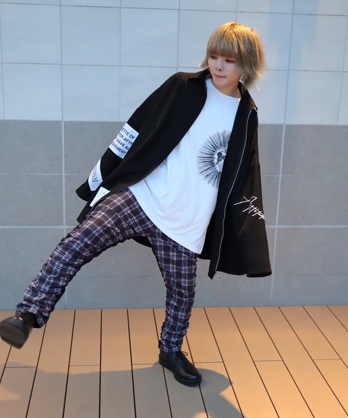 rovtski(ロフトスキー)の「【セットアップ対応】ROVTSKI SHARE ROOMKUSHU PT for ROOM/シェアルーム クシュパンツ フォールーム(その他パンツ・メンズ・ホワイト×レッド/ブラック/ネイビー/ブラック系その他/インディゴブルー・FREE)」の15枚目の写真