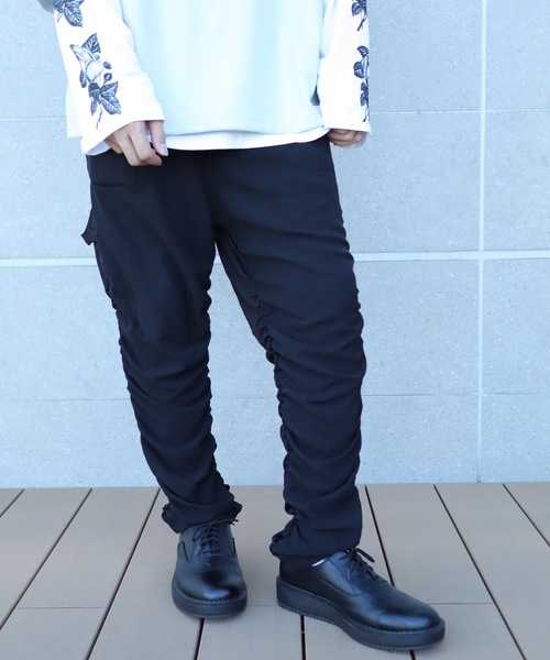 rovtski(ロフトスキー)の「【セットアップ対応】ROVTSKI SHARE ROOMKUSHU PT for ROOM/シェアルーム クシュパンツ フォールーム(その他パンツ・メンズ・ホワイト×レッド/ブラック/ネイビー/ブラック系その他/インディゴブルー・FREE)」の13枚目の写真