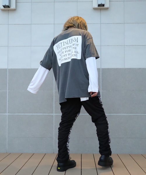 rovtski(ロフトスキー)の「【セットアップ対応】ROVTSKI SHARE ROOMKUSHU PT for ROOM/シェアルーム クシュパンツ フォールーム(その他パンツ・メンズ・ホワイト×レッド/ブラック/ネイビー/ブラック系その他/インディゴブルー・FREE)」の22枚目の写真