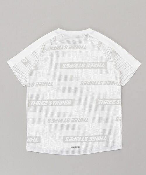 adidas（アディダス）の「アディダス adidas YBSPORTSAOPTEE（Tシャツ/カットソー・キッズ・ホワイト/ブルー/レッド・150cm/160cm/140cm/130cm）」の5枚目の写真