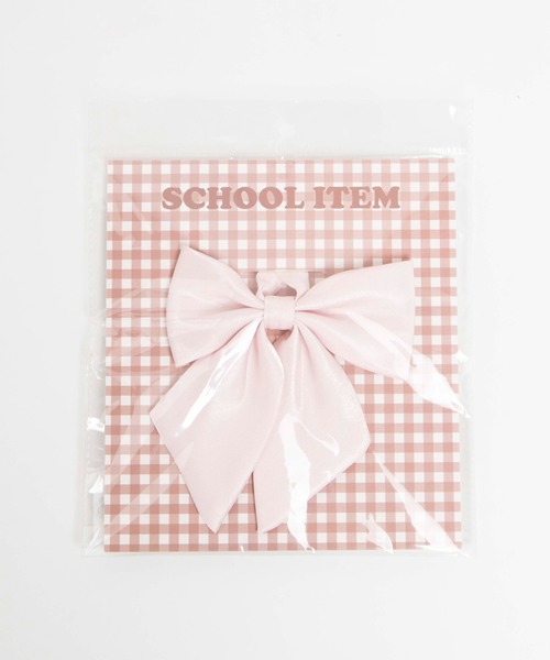 WEGO（ウィゴー）の「WEGO/パステルスクールリボン（ネクタイ・レディース・ライトピンク/サックスブルー・FREE）」の5枚目の写真