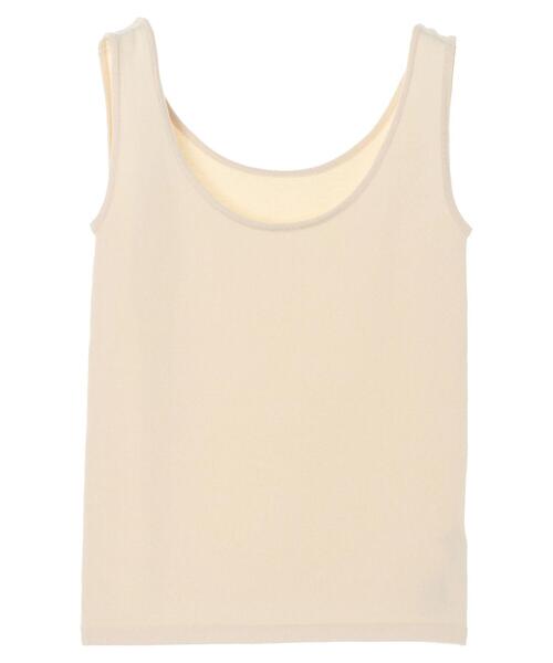 earth music&ecology（アースミュージックアンドエコロジー）の「2wayクルーネックニットタンクトップ ＊（タンクトップ・レディース・アイボリー/モカ/ピンクベージュ・M/L/S）」の20枚目の写真