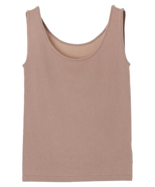 earth music&ecology（アースミュージックアンドエコロジー）の「2wayクルーネックニットタンクトップ ＊（タンクトップ・レディース・アイボリー/モカ/ピンクベージュ・M/L/S）」の22枚目の写真