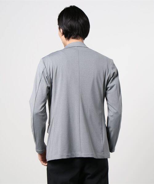 SPALDING(スポルディング)の「【SPALDING】セットアップジャケット ニット無地 グレー(テーラードジャケット・メンズ・グレー・L/M/S/LL)」の15枚目の写真