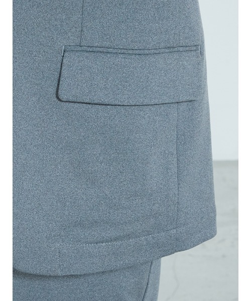 SPALDING(スポルディング)の「【SPALDING】セットアップジャケット ニット無地 グレー(テーラードジャケット・メンズ・グレー・L/M/S/LL)」の10枚目の写真