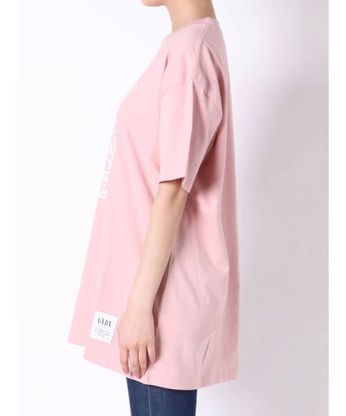 GYDA(ジェイダ)の「【WEB限定】SK8BUNNY BIG Tシャツ(Tシャツ/カットソー・レディース・ピンク/チャコールグレー/オフホワイト/ベージュ・FREE)」の19枚目の写真