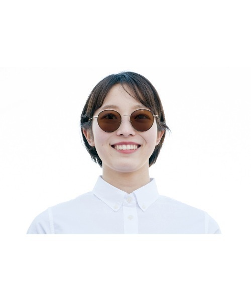Zoff（ゾフ）の「ボストン型 サングラス｜カラーレンズ｜ユニセックス｜TREND SUNGLASSES（サングラス・レディース・ライトブラウン/ブラック/ライトイエロー/ブラウン系その他/ブラウン系その他7/ブラック系その他/イエロー系その他/ブラウン系5・FREE）」の11枚目の写真