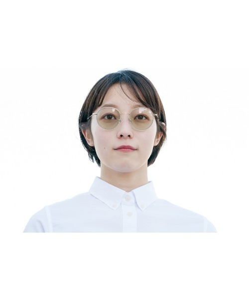 Zoff（ゾフ）の「ボストン型 サングラス｜カラーレンズ｜ユニセックス｜TREND SUNGLASSES（サングラス・レディース・ライトブラウン/ブラック/ライトイエロー/ブラウン系その他/ブラウン系その他7/ブラック系その他/イエロー系その他/ブラウン系5・FREE）」の10枚目の写真