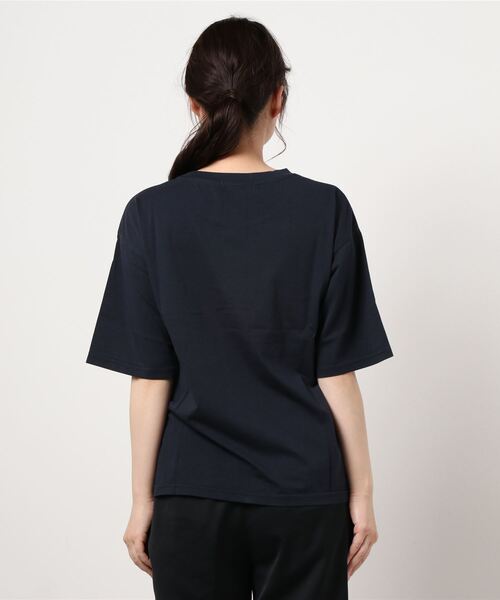 Grand PARK（グランドパーク）の「刺繍ロゴＴシャツ（Tシャツ/カットソー・レディース・ベージュ/カーキ/ネイビー/ホワイト・FREE）」の8枚目の写真