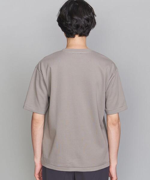 BEAUTY&YOUTH UNITED ARROWS（ビューティーアンドユースユナイテッドアローズ）の「BY コードディッシュ 1POC Tシャツ（Tシャツ/カットソー・メンズ・ホワイト/ベージュ/ライトブルー・X-LARGE/SMALL/MEDIUM/LARGE）」の5枚目の写真