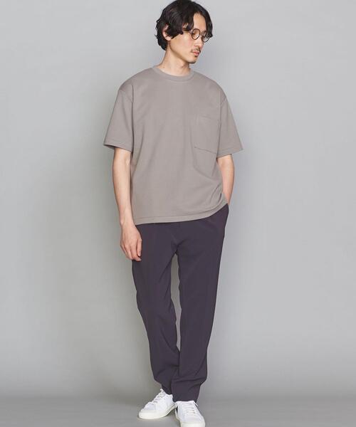 BEAUTY&YOUTH UNITED ARROWS（ビューティーアンドユースユナイテッドアローズ）の「BY コードディッシュ 1POC Tシャツ（Tシャツ/カットソー・メンズ・ホワイト/ベージュ/ライトブルー・X-LARGE/SMALL/MEDIUM/LARGE）」の9枚目の写真