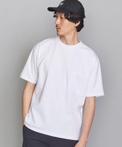 BEAUTY&YOUTH UNITED ARROWS（ビューティーアンドユースユナイテッドアローズ）の「BY コードディッシュ 1POC Tシャツ（Tシャツ/カットソー・メンズ・ホワイト/ベージュ/ライトブルー・X-LARGE/SMALL/MEDIUM/LARGE）」の11枚目の写真