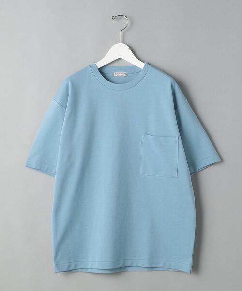 BEAUTY&YOUTH UNITED ARROWS（ビューティーアンドユースユナイテッドアローズ）の「BY コードディッシュ 1POC Tシャツ（Tシャツ/カットソー・メンズ・ホワイト/ベージュ/ライトブルー・X-LARGE/SMALL/MEDIUM/LARGE）」の17枚目の写真