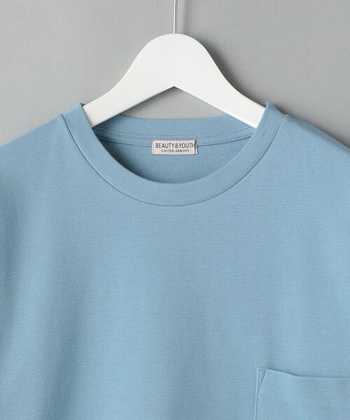 BEAUTY&YOUTH UNITED ARROWS（ビューティーアンドユースユナイテッドアローズ）の「BY コードディッシュ 1POC Tシャツ（Tシャツ/カットソー・メンズ・ホワイト/ベージュ/ライトブルー・X-LARGE/SMALL/MEDIUM/LARGE）」の19枚目の写真