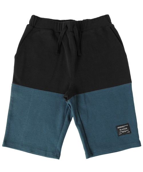 GLAZOS（グラソス）の「スムース・切替デザインハーフパンツ（その他パンツ・キッズ・ブラック/ブルーグリーン・170cm/130cm/160cm/140cm/150cm）」の13枚目の写真