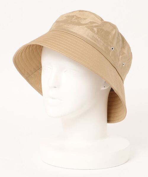 Green Parks(グリーンパークス)の「・ナイロンバケットハット*(ハット・レディース・ブラック/ライトベージュ/グリーン/グレー/ベージュ・FREE)」の9枚目の写真