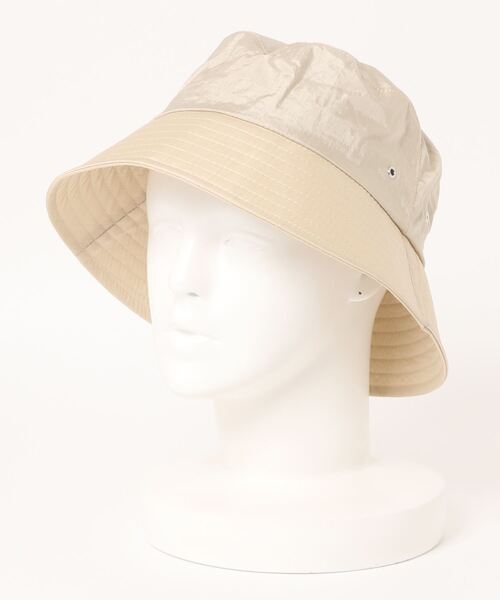Green Parks(グリーンパークス)の「・ナイロンバケットハット*(ハット・レディース・ブラック/ライトベージュ/グリーン/グレー/ベージュ・FREE)」の10枚目の写真