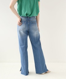 Simplicite | スリットワイドデニムパンツ◆(デニムパンツ)