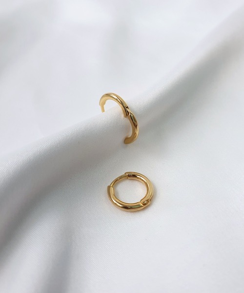 CEMONEMO（セモネモ）の「【金属アレルギー対応】 シンプル フープピアス / silver925（ピアス（両耳用）・レディース・その他1/その他2/その他3/その他4/その他5/その他6・FREE）」の16枚目の写真