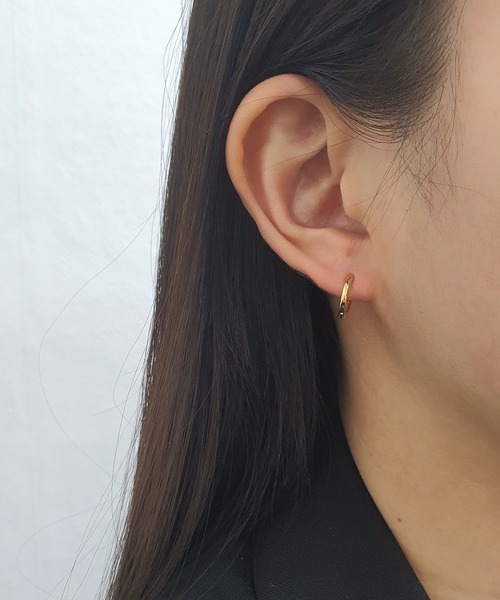 CEMONEMO（セモネモ）の「【金属アレルギー対応】 シンプル フープピアス / silver925（ピアス（両耳用）・レディース・その他1/その他2/その他3/その他4/その他5/その他6・FREE）」の22枚目の写真