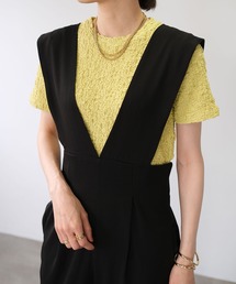 ＡＮＤＪ | クラッシュジャガードTシャツ(Tシャツ/カットソー)