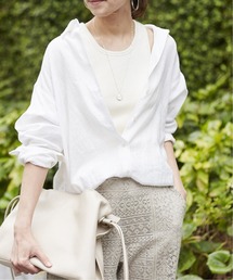 FRAMeWORK | FRENCH LINEN シャツ3◆(シャツ/ブラウス)