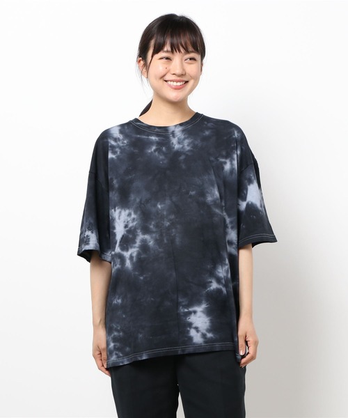 SIDEWAY STANCE（サイドウェイスタンス）の「【SIDEWAY STANCE】タイダイ柄 ビッグシルエット 半袖Tシャツ（Tシャツ/カットソー・メンズ・ベージュ/ブラック・LARGE/X-LARGE/MEDIUM）」の12枚目の写真