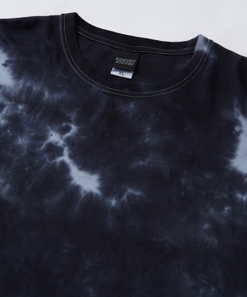 SIDEWAY STANCE（サイドウェイスタンス）の「【SIDEWAY STANCE】タイダイ柄 ビッグシルエット 半袖Tシャツ（Tシャツ/カットソー・メンズ・ベージュ/ブラック・LARGE/X-LARGE/MEDIUM）」の16枚目の写真