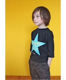 天竺 STAR ラグラン Tシャツ
