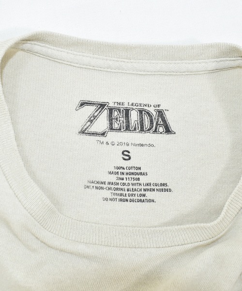 VINTAGE（ヴィンテージ）の「【ヴィンテージ古着】ゼルダの伝説 プリントＴシャツ（Tシャツ/カットソー・メンズ・カーキ・SMALL）」の4枚目の写真