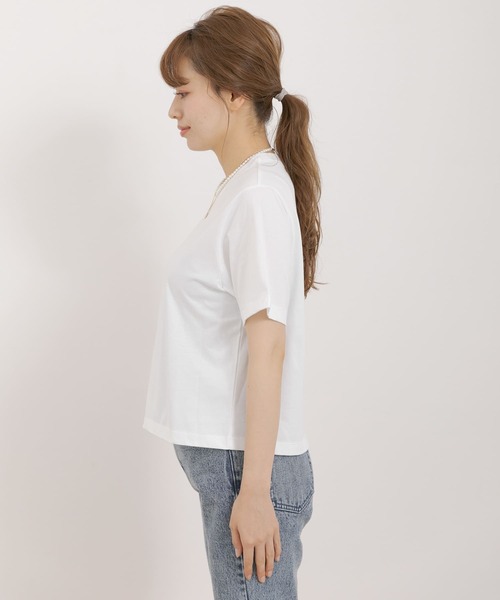 URBAN RESEARCH Sonny Label（アーバンリサーチサニーレーベル）の「インナーTシャツSETニットベスト（ニット/セーター・レディース・スミクロ/ブラック/イエロー・FREE）」の8枚目の写真