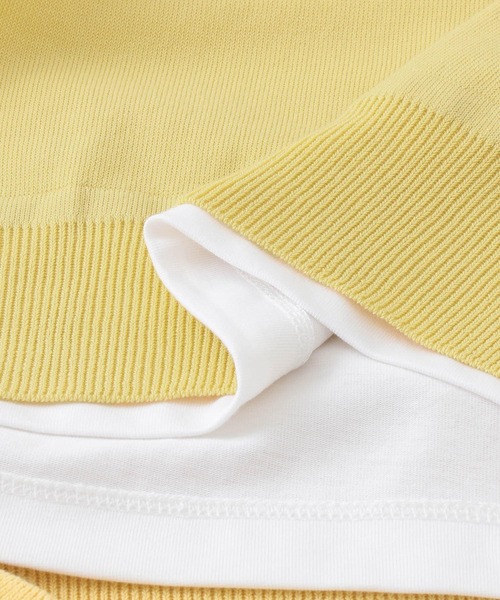 URBAN RESEARCH Sonny Label（アーバンリサーチサニーレーベル）の「インナーTシャツSETニットベスト（ニット/セーター・レディース・スミクロ/ブラック/イエロー・FREE）」の16枚目の写真