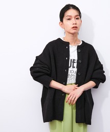 ADAM ET ROPE' | <追加＞【一部カラー公式サイト・直営店舗限定】ローゲージクルーネックカーディガン(カーディガン/ボレロ)
