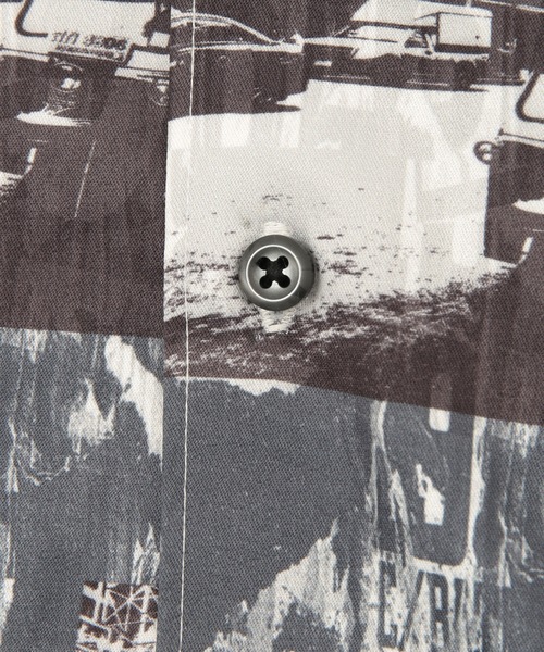 UNION STATION（ユニオンステーション）の「総柄プリントシャツ（シャツ/ブラウス・メンズ・ホワイト系その他・S/M/L）」の3枚目の写真